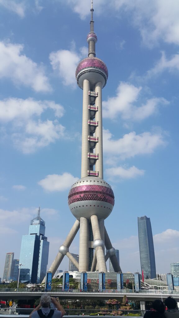Pearl Tower - Lujiazui financial district in Pudong, Shanghai