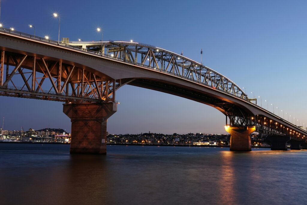 Auckland Harbour Bridge Auckland New Zealand