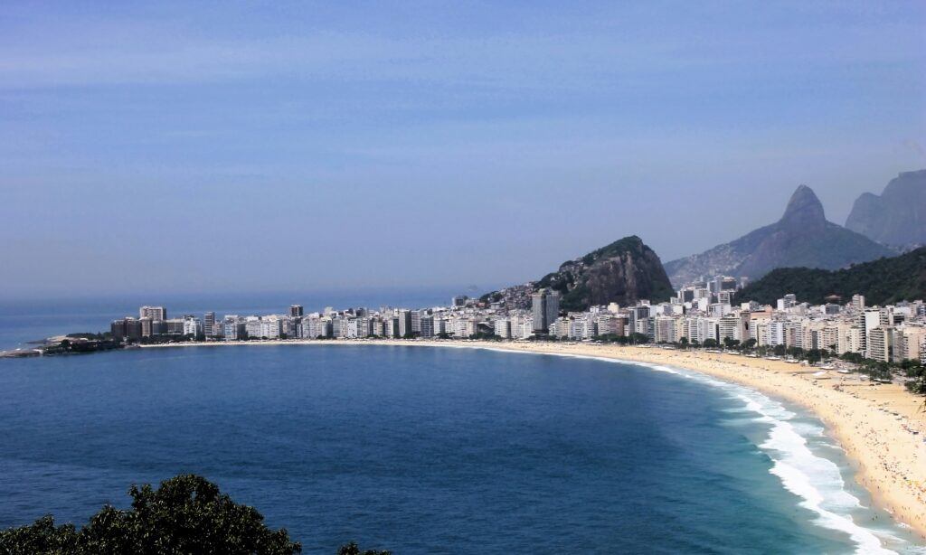 Copacabana Beach Rio de Janeiro Brazil