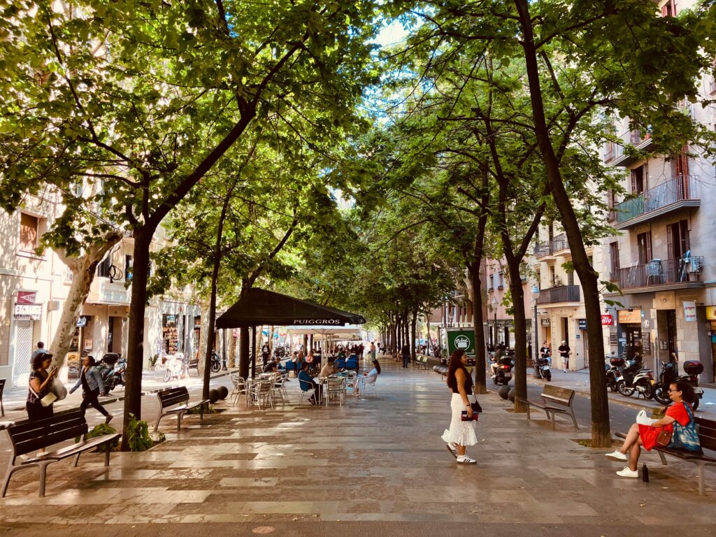 GAUDI AVENUE BARCELONA CATALONIA SPAIN