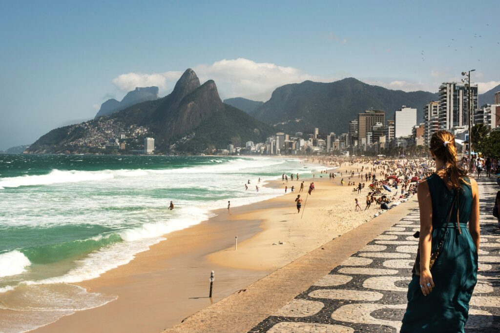 Ipanema Beach Rio de Janeiro Brazil