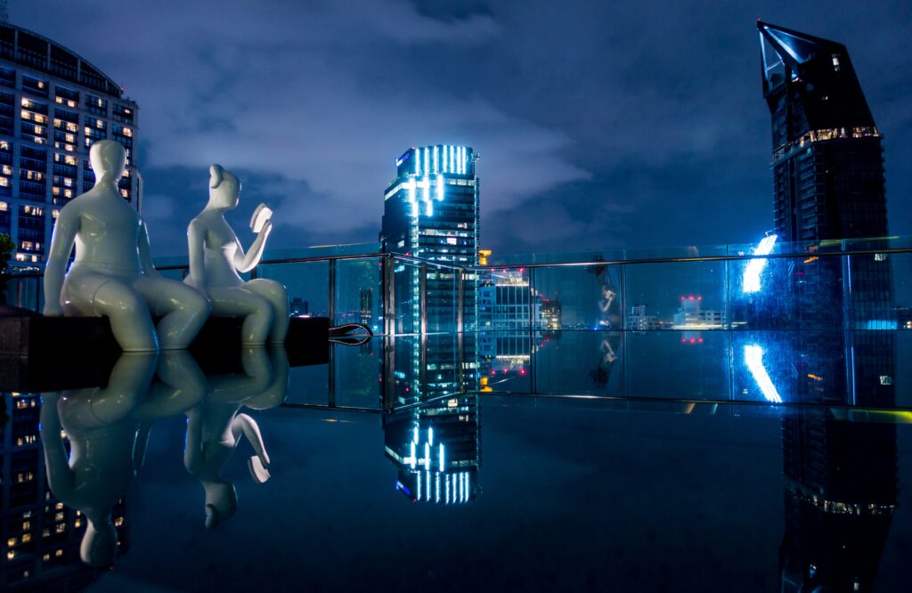 Rooftop Infinity Pool, Sukhumvit, Bangkok, Thailand