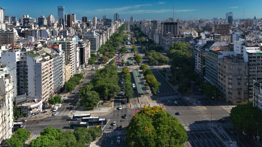 Avenida 9 de Julio Buenos Aires Argentina