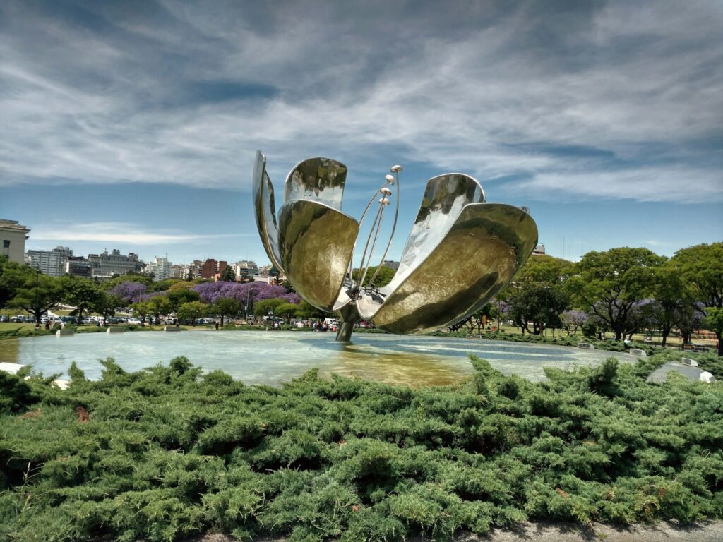 Floralis Genérica Recoleta Buenos Aires Argentina