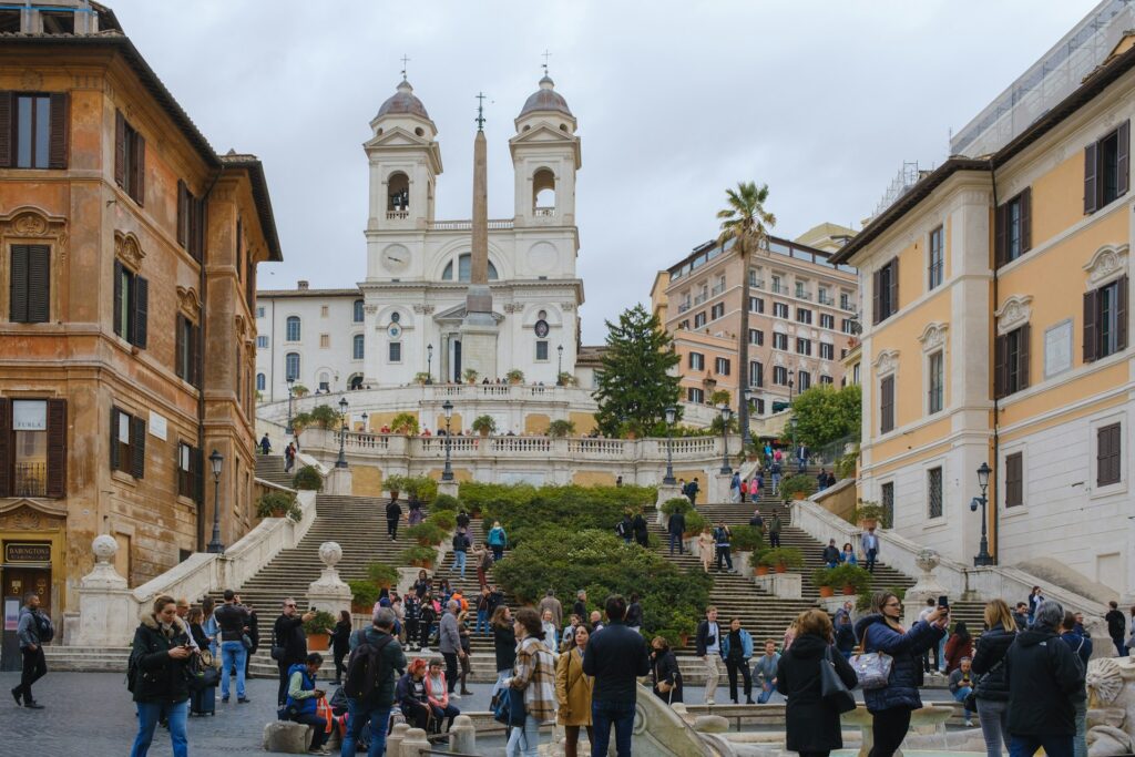 Spanish Steps Piazza di Spagna Rome Italy