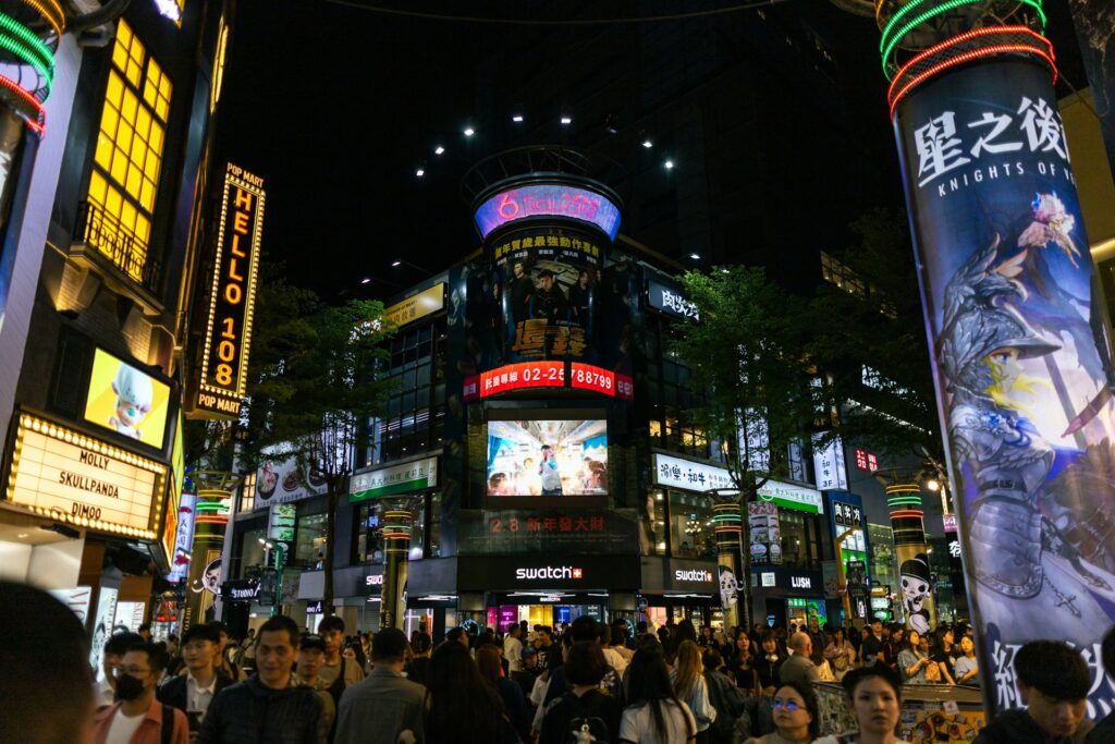 Ximending Taipei Taiwan